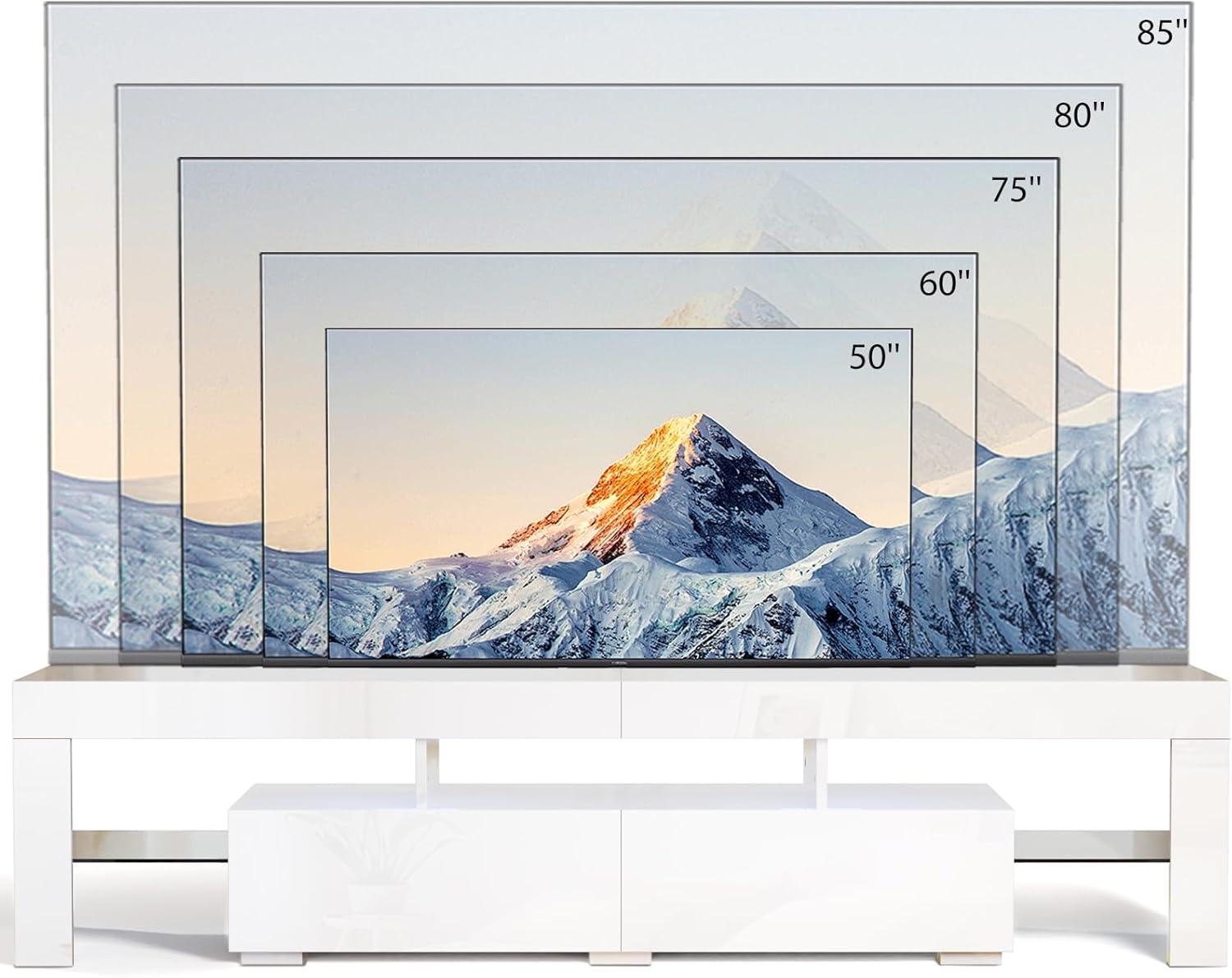 Our Honest Take on the VINGLI 67'' LED TV Stand with Storage & Lights