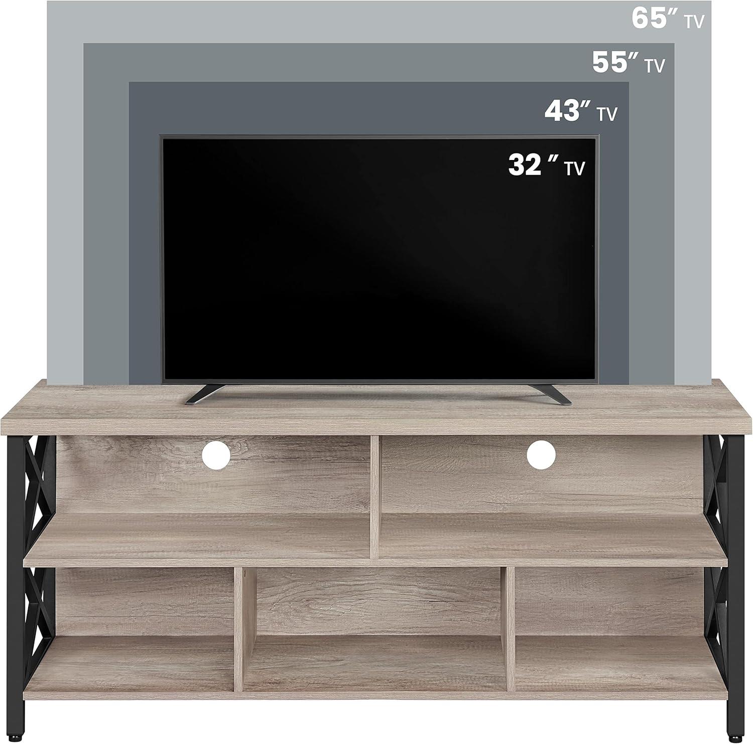 Our Honest Take on Yaheetech's Industrial TV Stand for 65