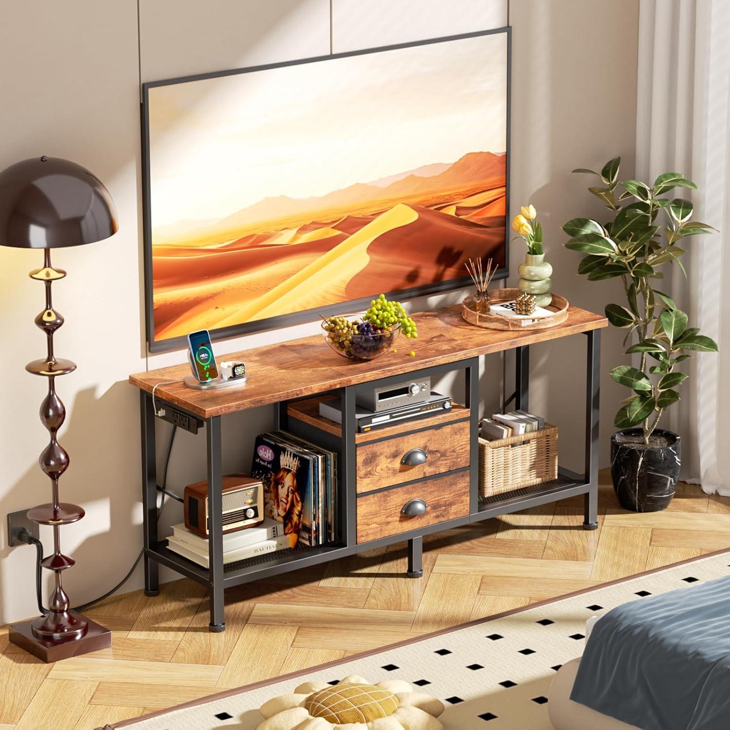 How We Loved the Furologee TV Stand's Style ⁢and Storage