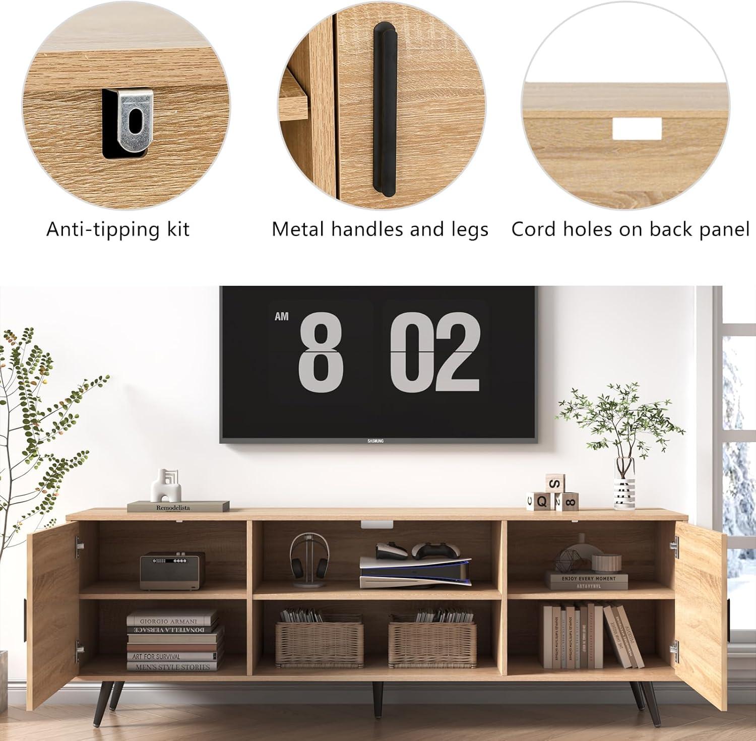 Our Take ⁣on the AUXSOUL ‍Mid Century Modern TV Stand: Style & storage