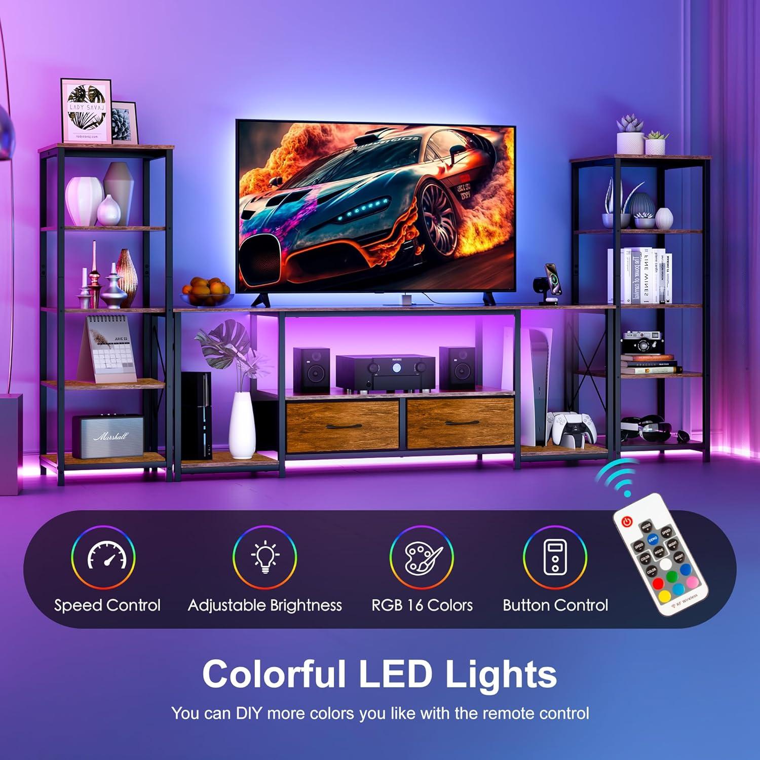 Our Review of the LovaraS TV Stand: Stylish, Spacious & Smart