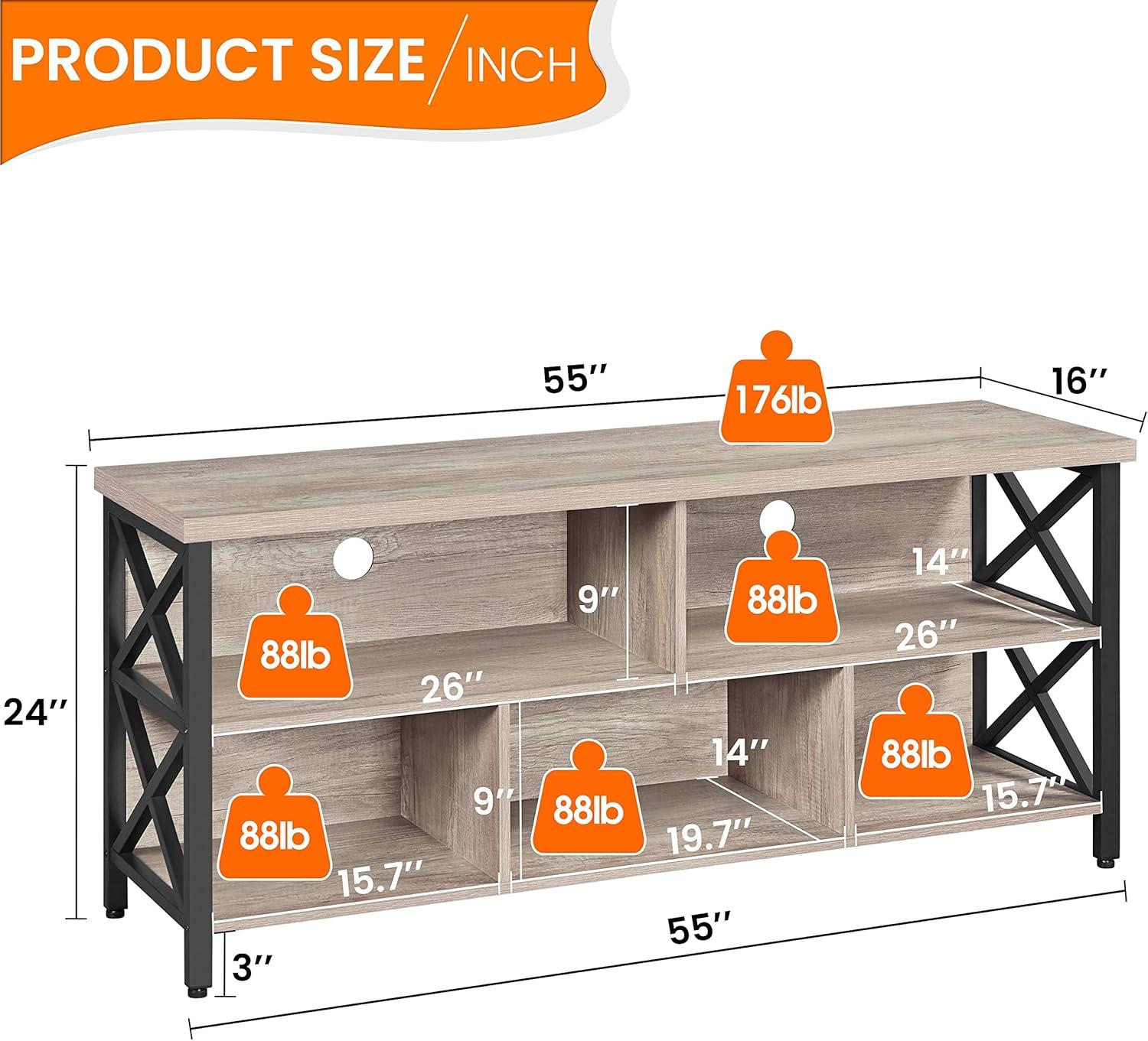 Our Honest Take on Yaheetech's Industrial TV Stand for 65