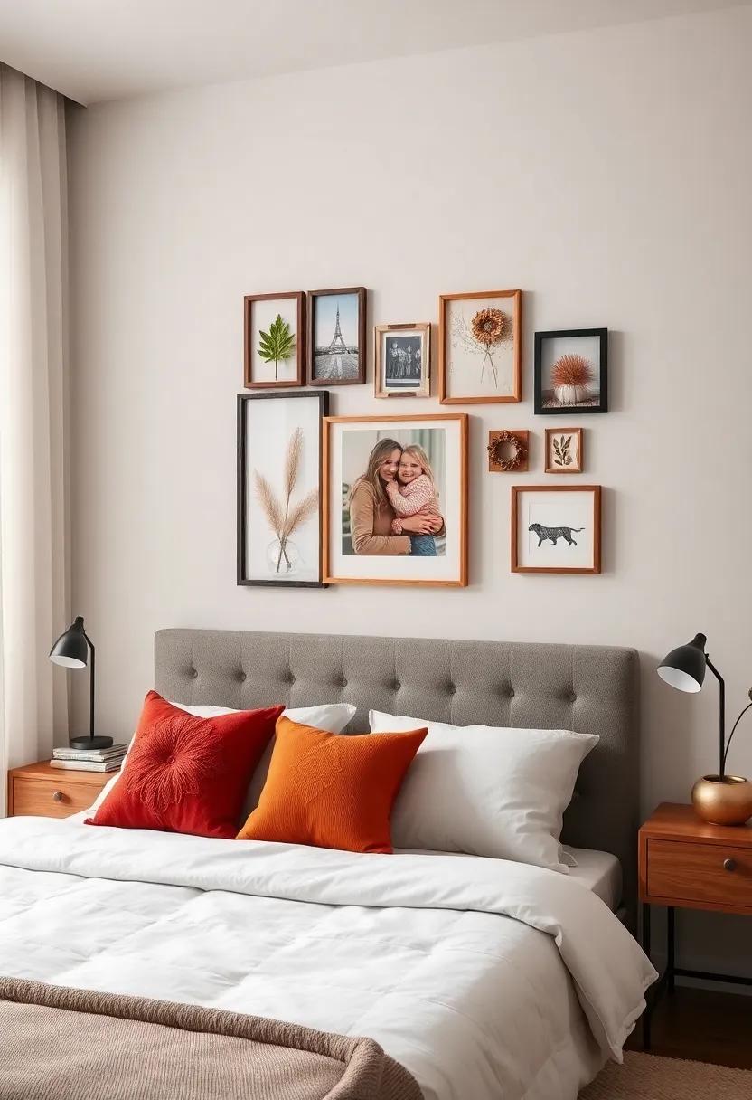 Creative Frames: Use old picture frames to create a gallery wall of⁣ seasonal photos that ⁤capture your favorite moments throughout the years