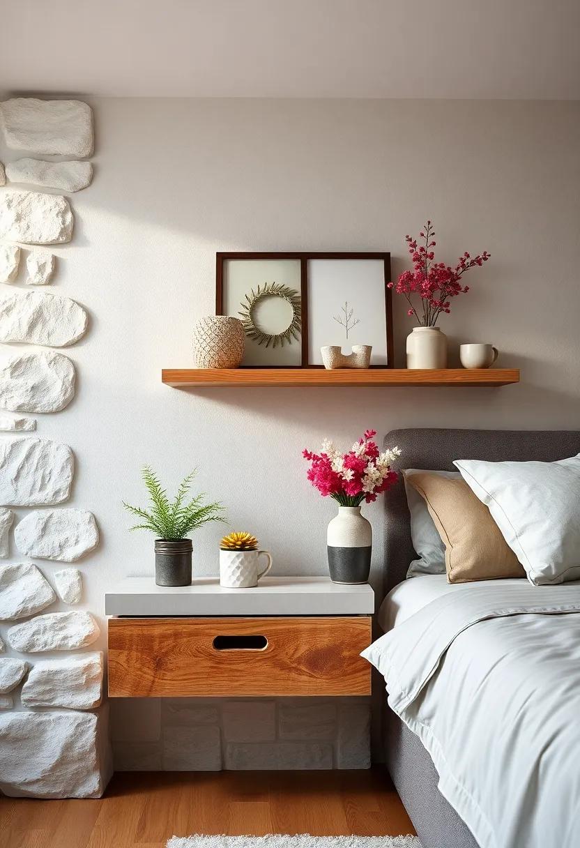 Textured Containers: Display plants or flowers in unique containers, such⁣ as⁤ vintage mugs or metal tins, to add character and intrigue