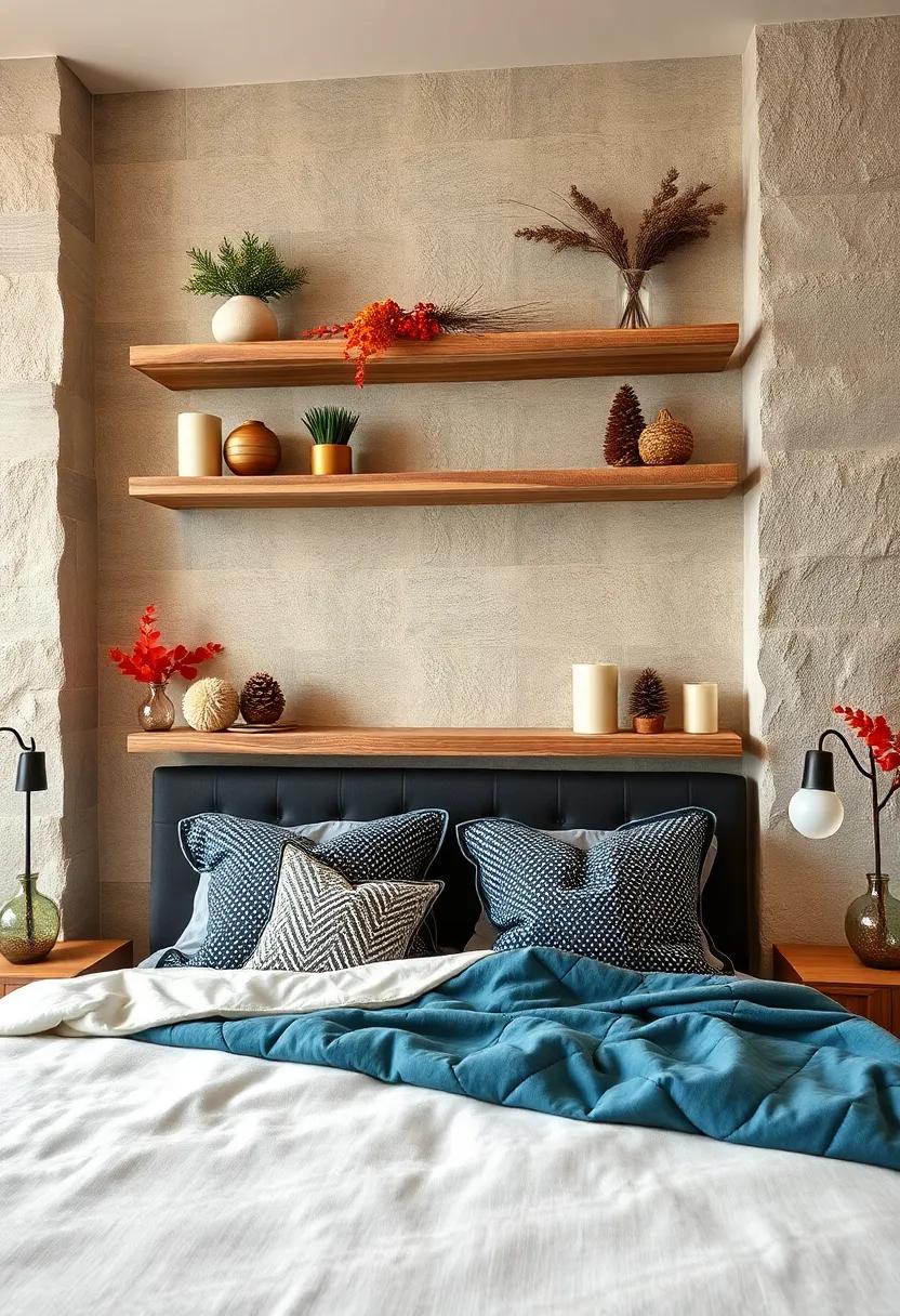 Reclaimed Wood: Incorporate rustic wooden shelves or elements to ⁤add a natural charm that complements changing seasonal aesthetics