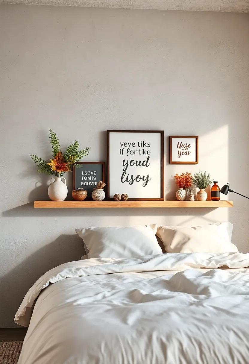 textual Wall ⁣Art:⁣ Hang inspirational quotes or seasonal phrases in stylish frames to‌ uplift your spirits throughout the year