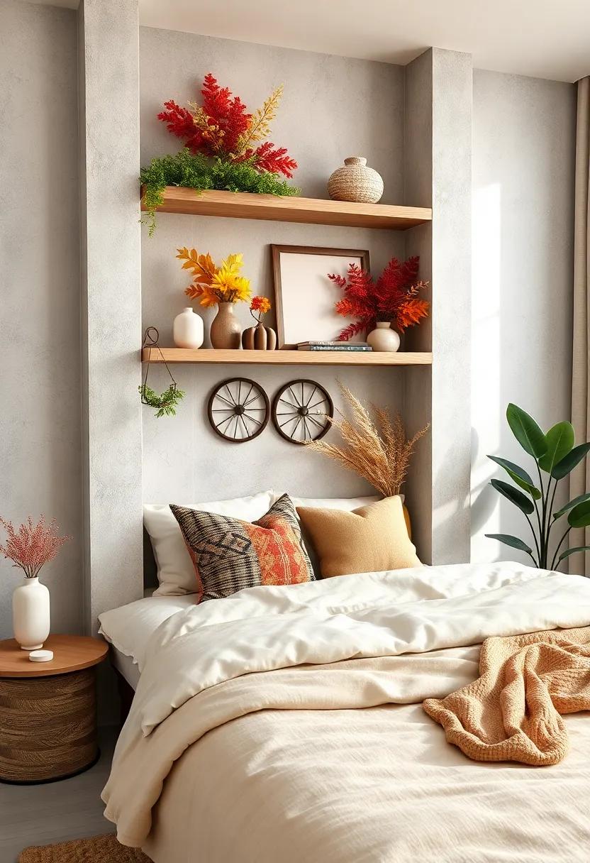 Color Pops: ⁤Rotate decorative items like vases and books in⁣ seasonal colors—think ⁣deep reds for autumn or bright pastels for spring