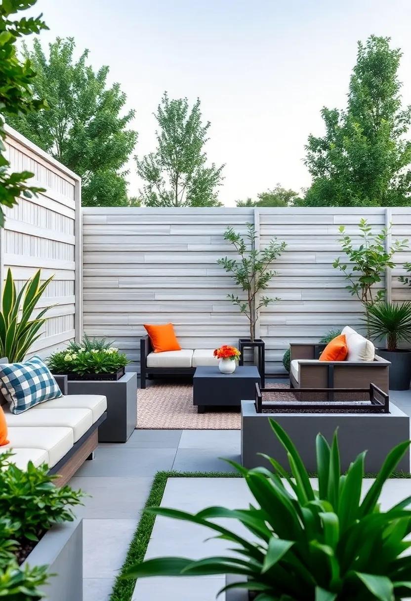 Planter‌ Box Fence: Fencing that integrates oversized⁤ planter boxes at ‍the base, ⁣creating a lush green aesthetic while providing ‌ample storage⁤ for soil and gardening supplies