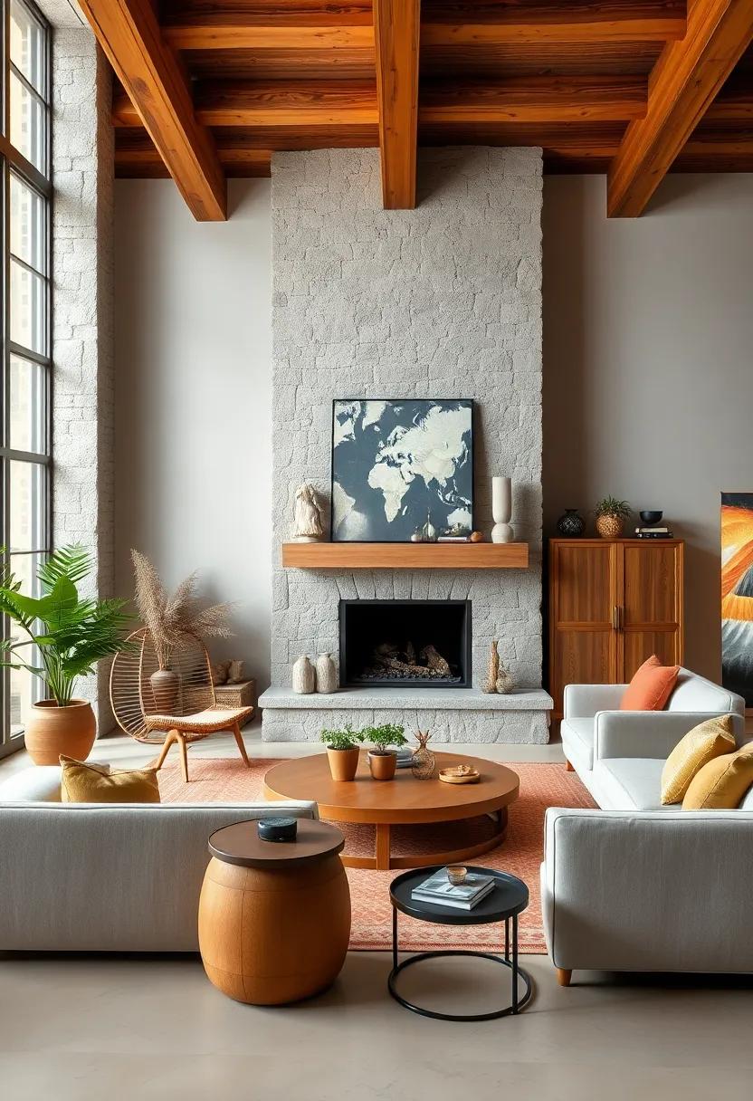 Choose a vintage or antique wardrobe ⁢to flank ⁢the fireplace, merging ⁣functionality‌ with a touch of old-world charm