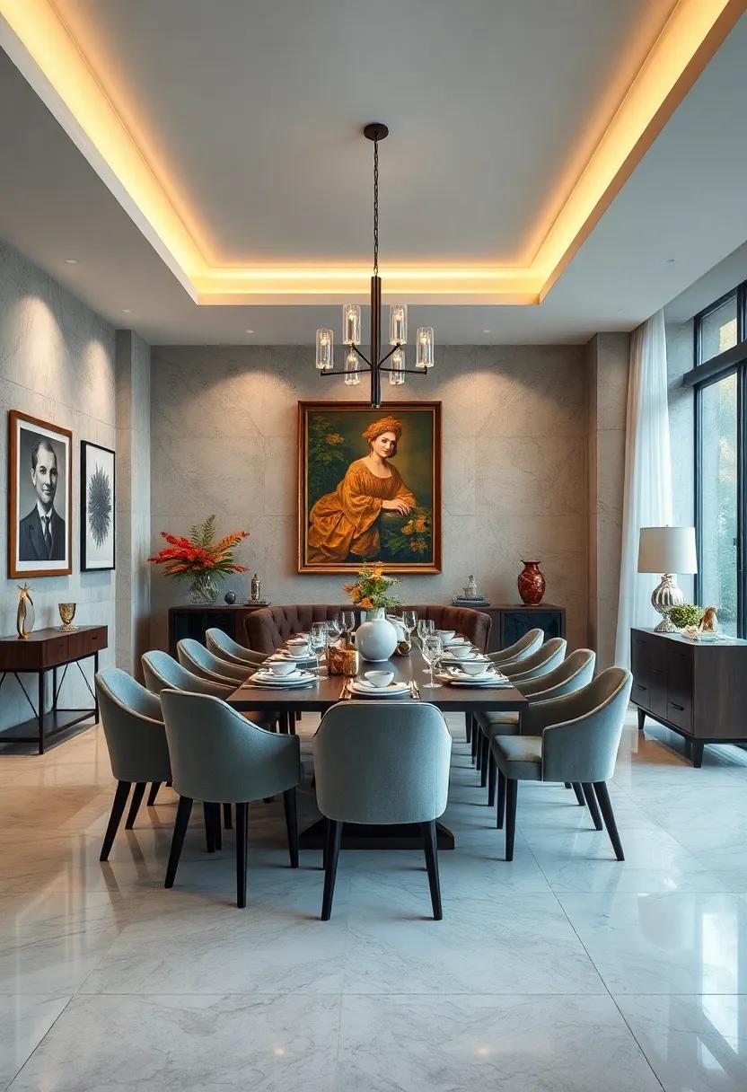 Family Heritage: A personalized dining ‍space that⁣ celebrates ancestral heritage through ‍family portraits and local art, making every meal an intimate⁣ reflection of identity