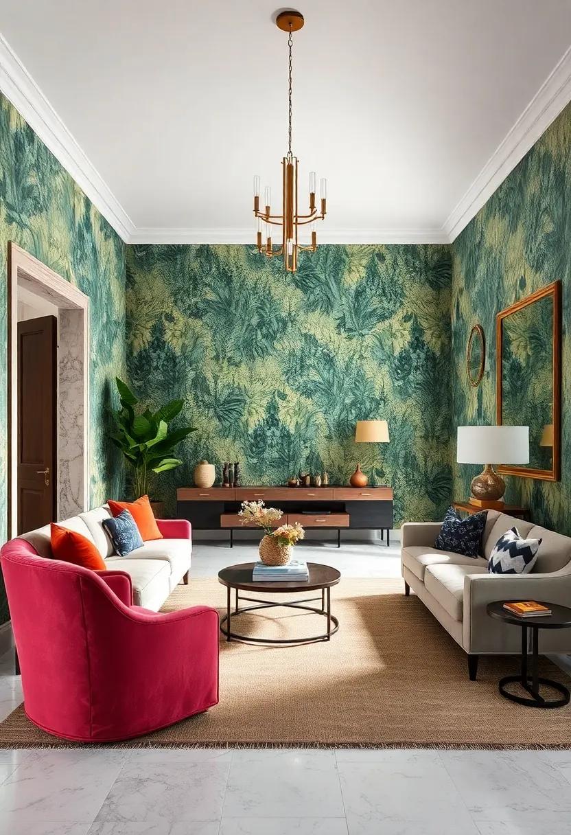 Layered ‍textures: Textured wallpapers ​with tactile elements that invite‌ touch, ‍creating‍ a multi-sensory experience