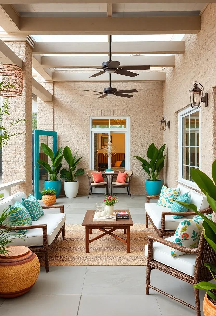 Coastal Retreat:‌ Use shades of aqua and sandy beige with colorful seashell decor to evoke a‍ breezy, beachy ‌feel that‍ makes relaxing a breeze