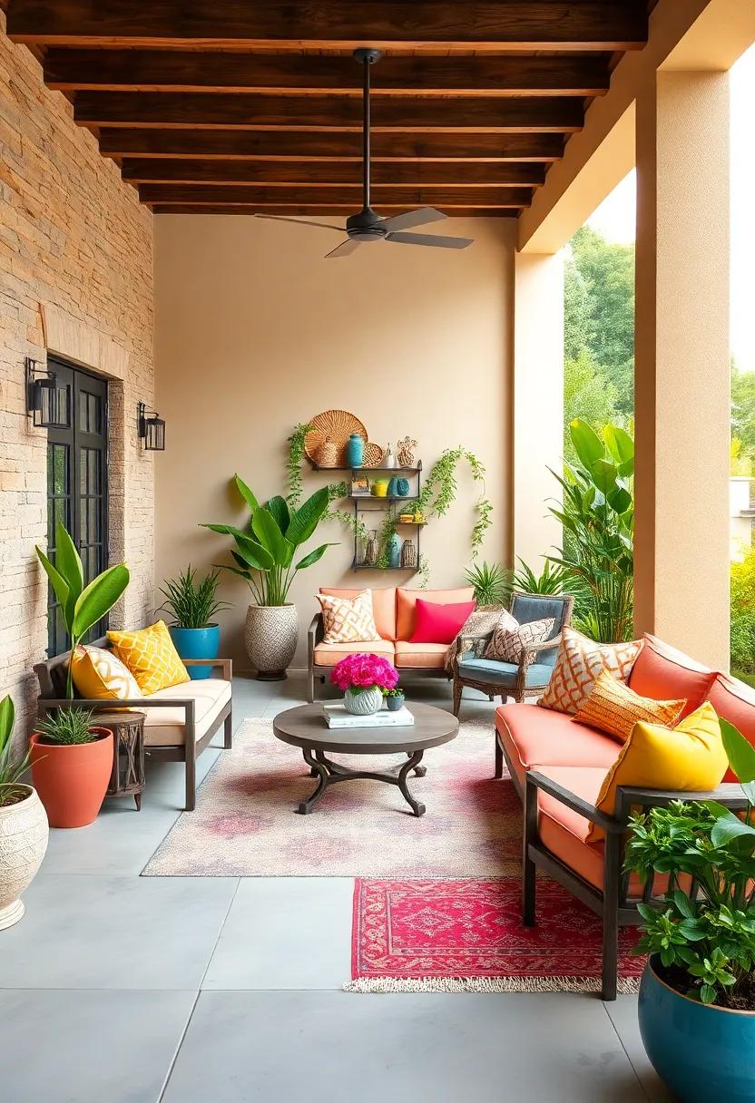 Color Block Paradise: Mix bold, contrasting ‍colors in your outdoor⁢ furniture and accessories, creating a dynamic space that energizes your patio