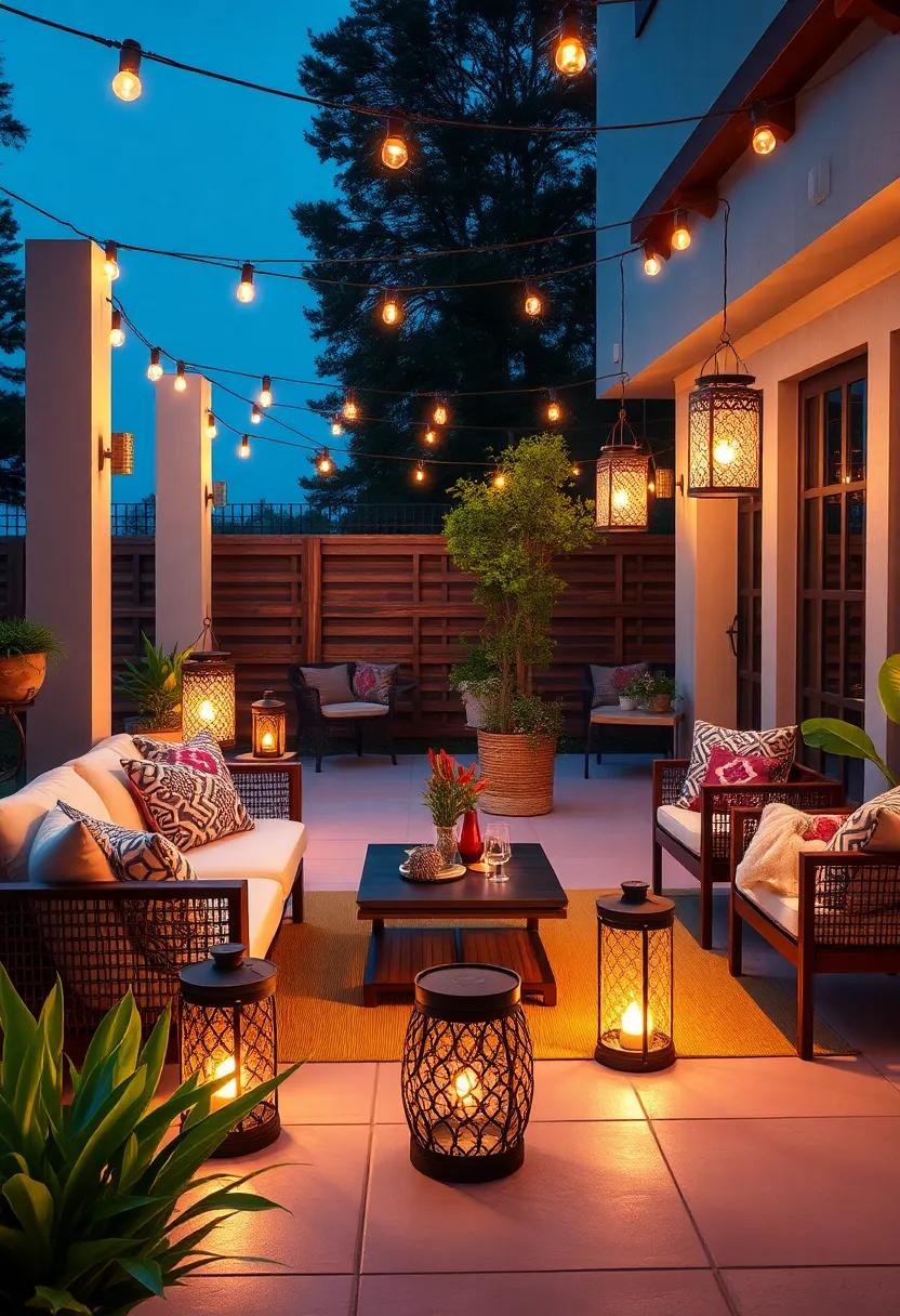 Artistic Displays: Select lanterns⁤ featuring intricate designs that cast beautiful‍ patterns onto nearby surfaces, transforming your ​patio into⁤ a mesmerizing art installation