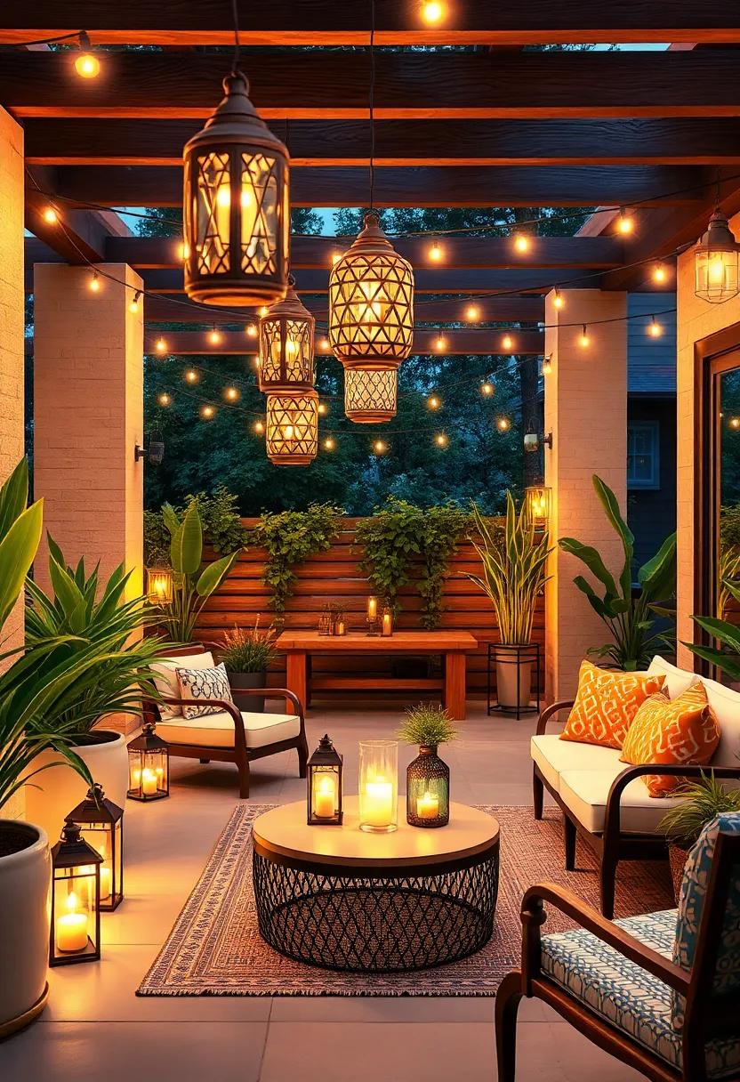 Ethereal Vibes: Experiment with ‌various lantern styles, blending⁢ traditional and modern designs for a unique‌ and ​ethereal patio aesthetic