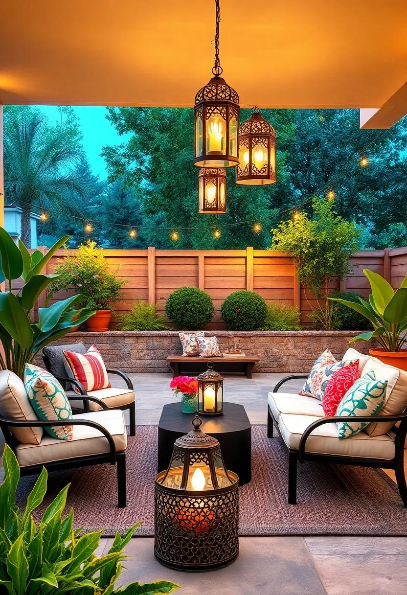 Seasonal themes: Switch up your lanterns according⁢ to ‌the seasons to keep the patio vibe fresh and engaging, infusing‍ each season's colors and⁣ motifs