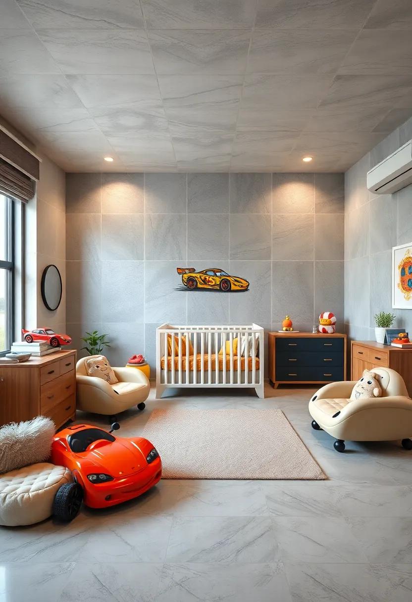 Rev ⁤Up the Sound: Incorporate audio elements such as sound⁣ machines or toys‌ that ⁢play car sounds to foster an ​adventurous‌ auditory experience right from birth