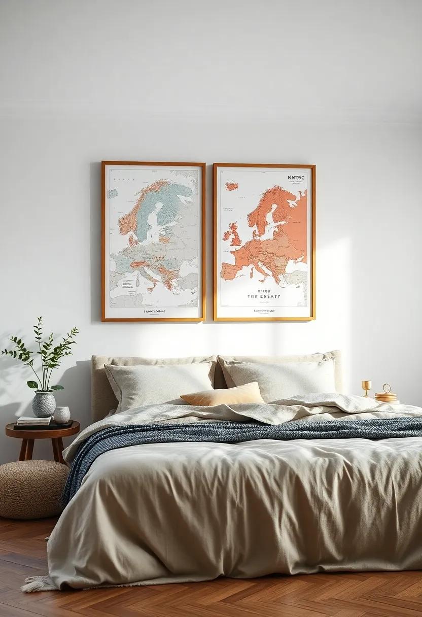 Framed Maps⁢ of Nordic Countries: ‌Bring geographical charm‍ to your room with artistic representations of Scandinavian maps, perfect ‍for the travel⁣ enthusiast