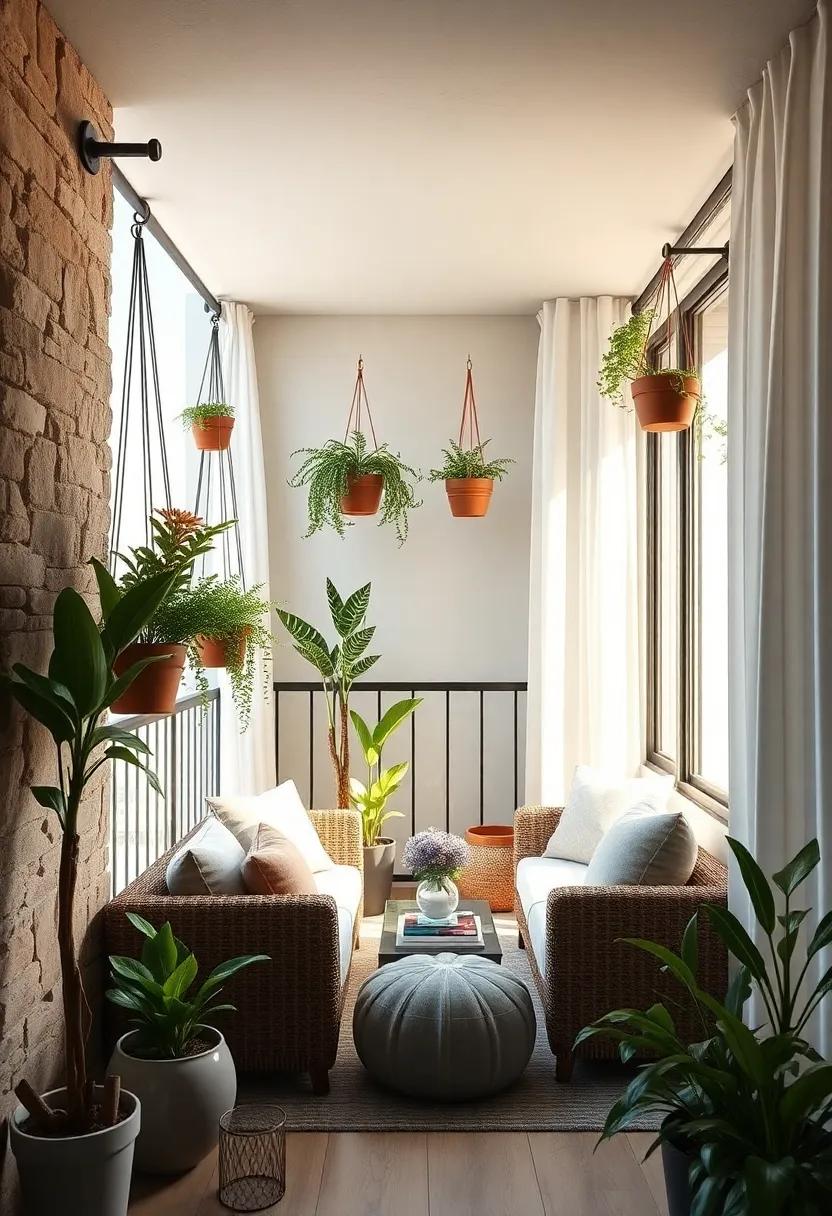 Curtain ⁣Rod ⁣Planters: Use an old curtain rod ⁤to hang ​pots or planters, cleverly creating a vertical ⁣garden⁤ display‌ that⁣ can also be easily adjusted