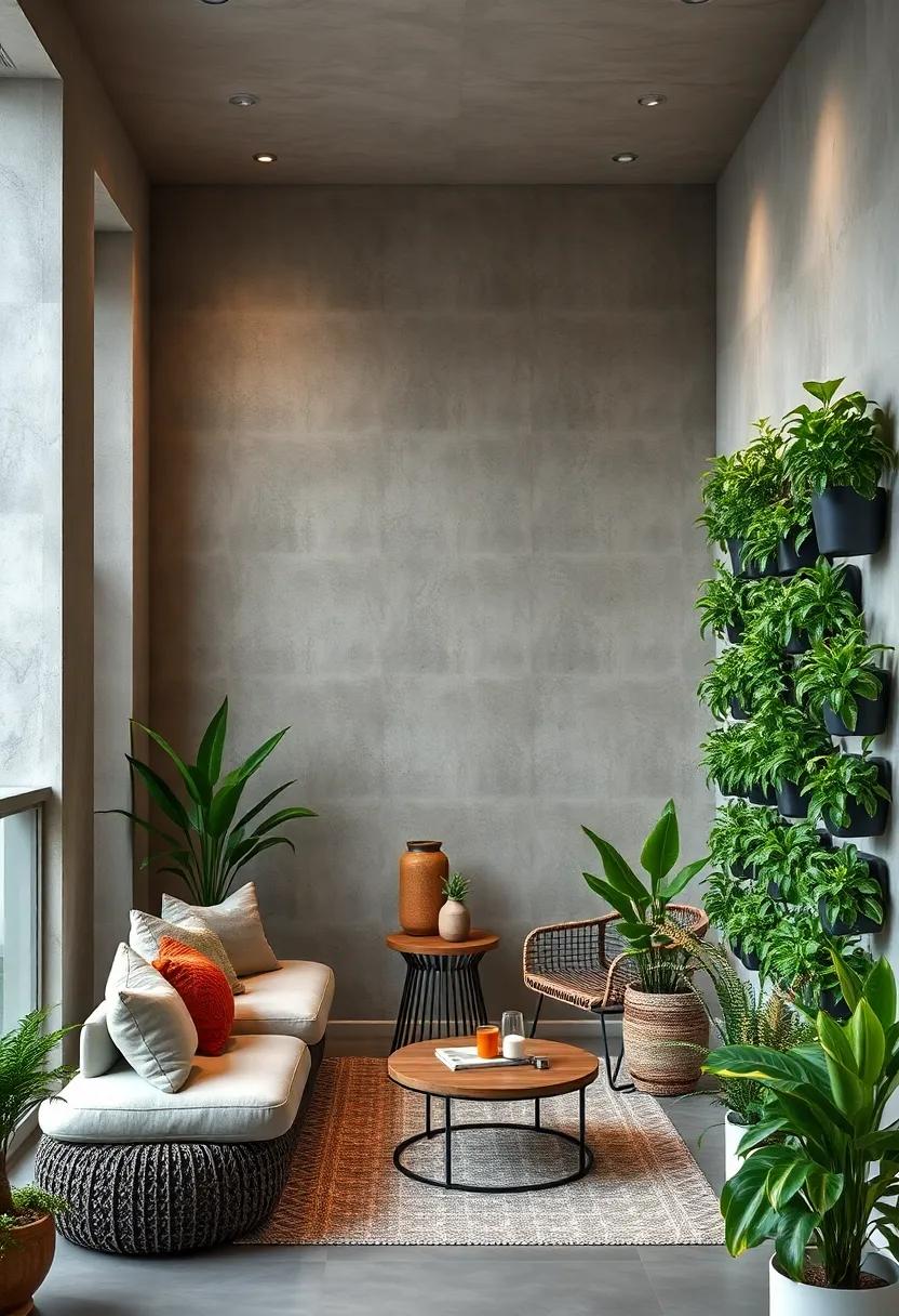 Plant Wall: Transform a section of your wall into⁤ a vertical‌ garden⁢ using wall planters ‌or pockets for a lush,vibrant effect