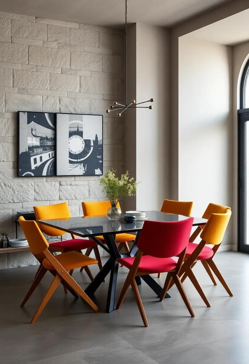 Under-Table Storage: Explore innovative designs that allow foldable chairs to be neatly tucked under the table, optimizing your space