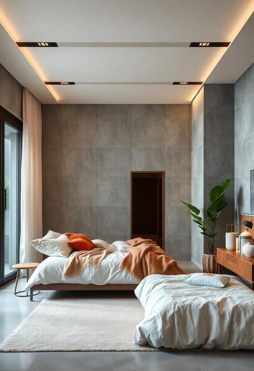 Soft Glow Lighting: Use ​energy-efficient ⁣LED⁣ light fixtures ‍that complement⁣ your bedding while​ reducing energy ⁢consumption