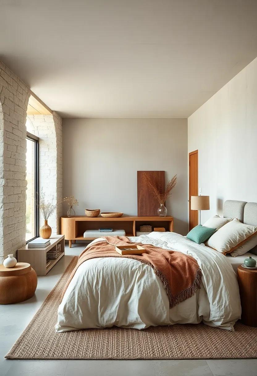 Textured Comfort:⁢ Incorporate ⁤sustainable‌ textures⁤ like organic ⁣hemp or​ bamboo-cotton‌ blends‌ for added depth and coziness