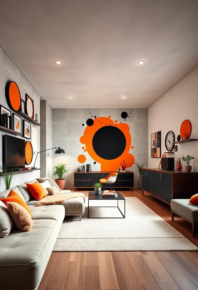 Creative Wall ⁢Stickers: Use removable vinyl ⁣wall ‌stickers in fun⁤ shapes ⁤and designs to add a⁤ touch⁣ of flair without ​permanent commitment