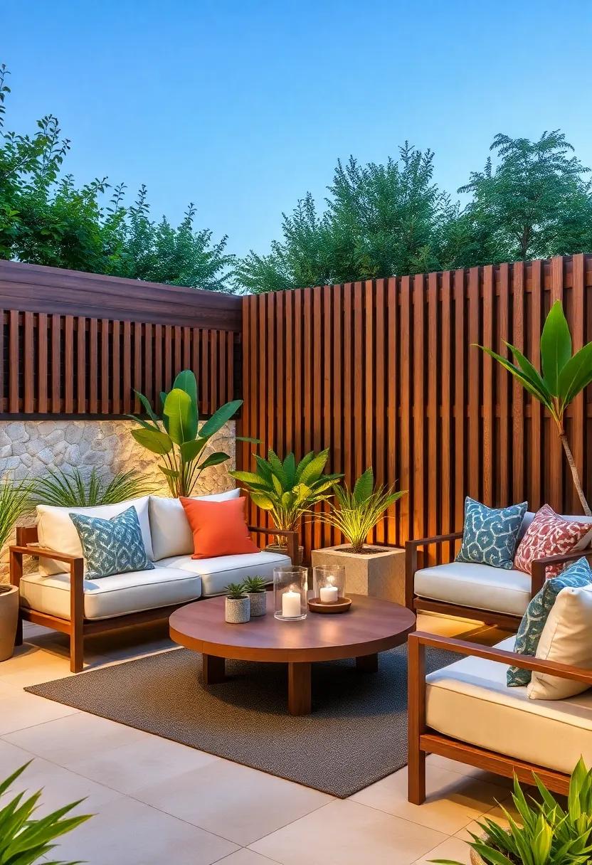 Opt for an ‌open design with ⁣spaced slats to allow ⁢light and air to⁢ flow through, creating a more​ airy feel in your ⁤outdoor ‌area while maintaining privacy