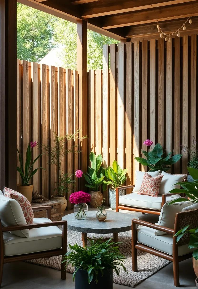 Channel rustic charm by opting for weathered wood slats, ‍giving your ⁢garden fence a timeless ⁢appeal that complements blooming flora and ⁢vintage decor