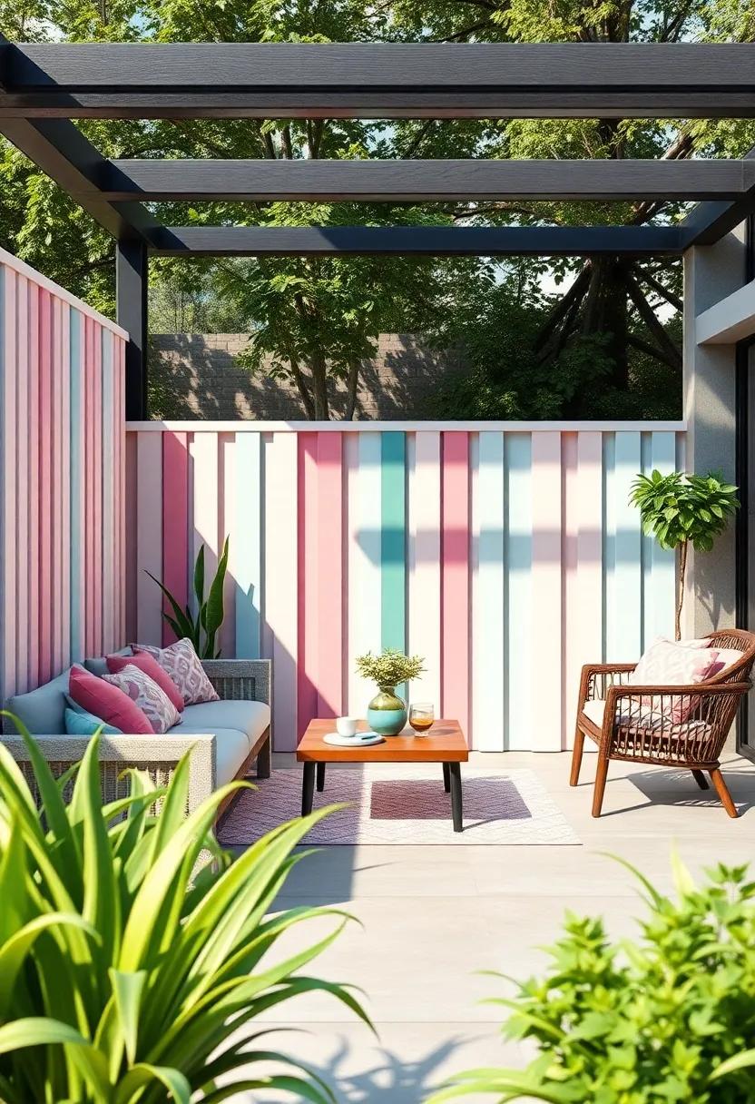 Lighten the mood with playful, pastel-colored slats that encourage a cheerful and⁤ whimsical garden vibe,⁢ perfect for family-friendly spaces