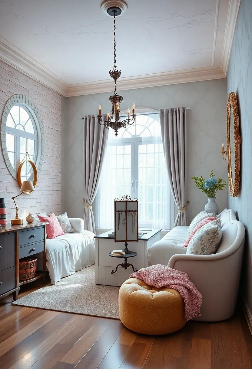 Personalize her space with an antique-style jewelry stand for⁢ her accessories