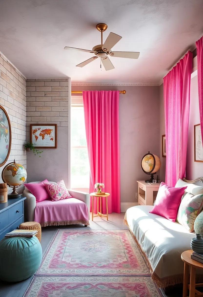 Place vintage-inspired globe or‌ maps as unique decor elements that spark curiosity