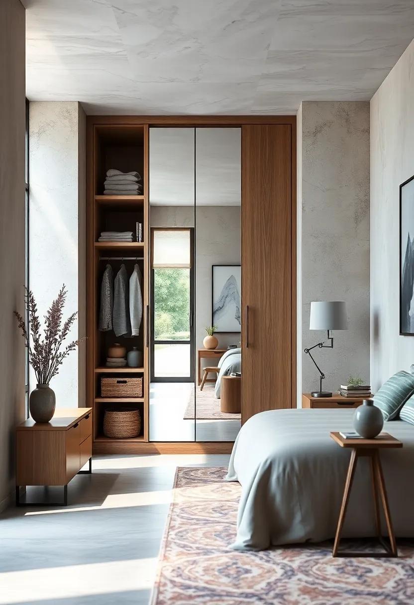 Functional Full-Length Mirror: A beautiful​ full-length mirror serves both as a ‌practical dressing tool and​ an elegant⁢ decor piece