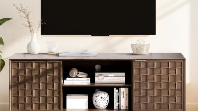 Stylish & Sturdy COLAMY TV Stand: Our Honest Review