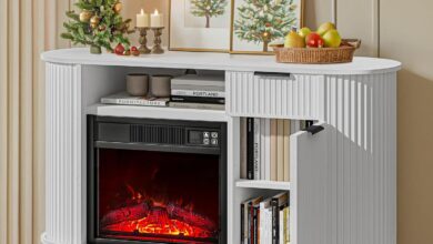 How We Found Warmth and Style in the OLD CAPTAIN Fireplace Stand