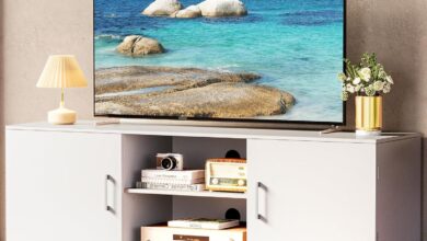 Our Take on the Huuger TV Stand: Stylish, Spacious, and Mixed Quality
