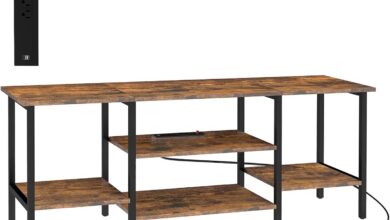 Our Take on the WEENFON TV Stand: Power, Style, and Some Wobbles