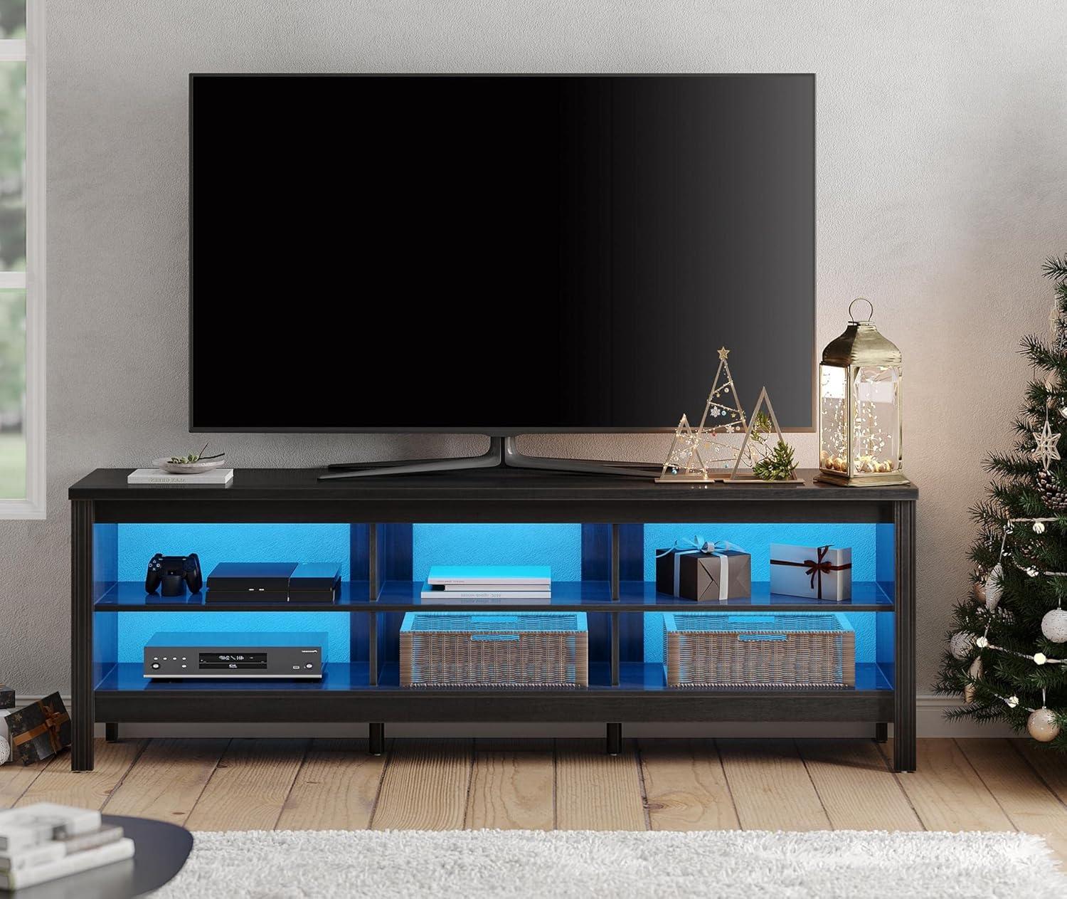 Our Take on the WAMapat LED TV Stand: Style and Assembly Insights