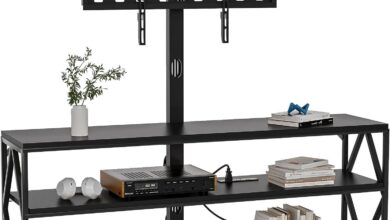 Why We Trust the YESHOMY Swivel TV Stand for Every Living Room