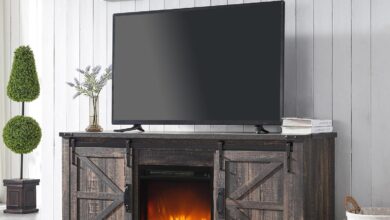 Cozy Up Our Living Room with the OKD Farmhouse TV Stand