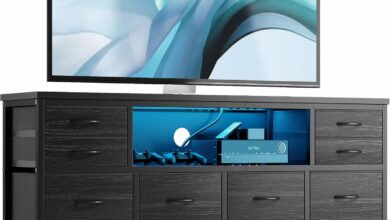 Our Take on the Lulive Dresser TV Stand: Compact Yet Clever