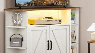 Our Take on the 4 EVER WINNER Corner TV Stand: Style Meets Function