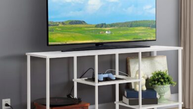 Our Honest Take: Stylish TV Stand for Small Spaces Up to 50