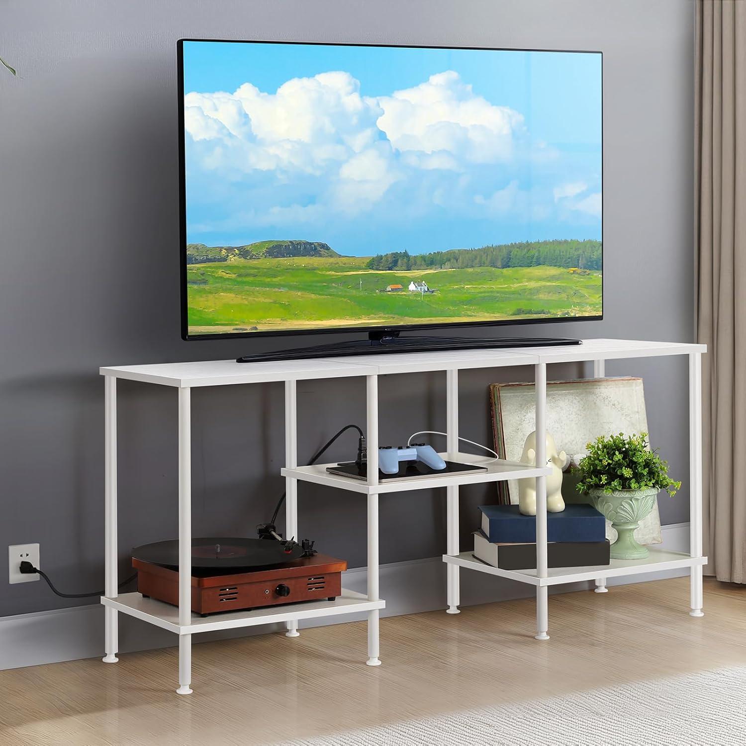 Our Honest Take: Stylish TV Stand for Small Spaces Up to 50