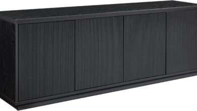 Why We Love the Henn&Hart Hanson TV Stand for Big Screens