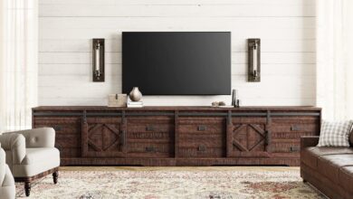 Our Honest Take: WAMPAT 118″ Modern Farmhouse TV Stand Review