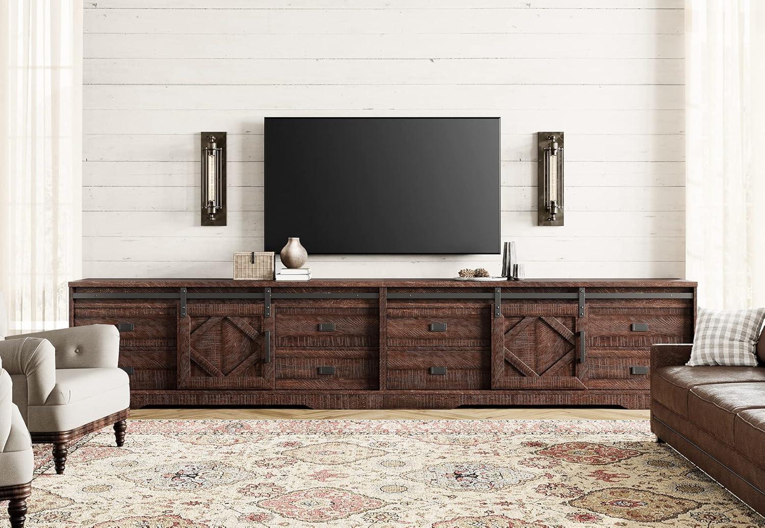 Our Honest Take: WAMPAT 118″ Modern Farmhouse TV Stand Review