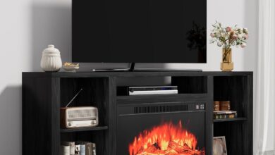 Our Honest Take: YESHOMY Electric Fireplace TV Stand Review