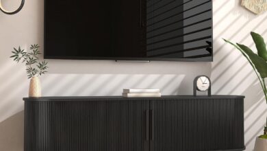 Our Take on the Sleek Mid-Century Modern TV Stand with Storage